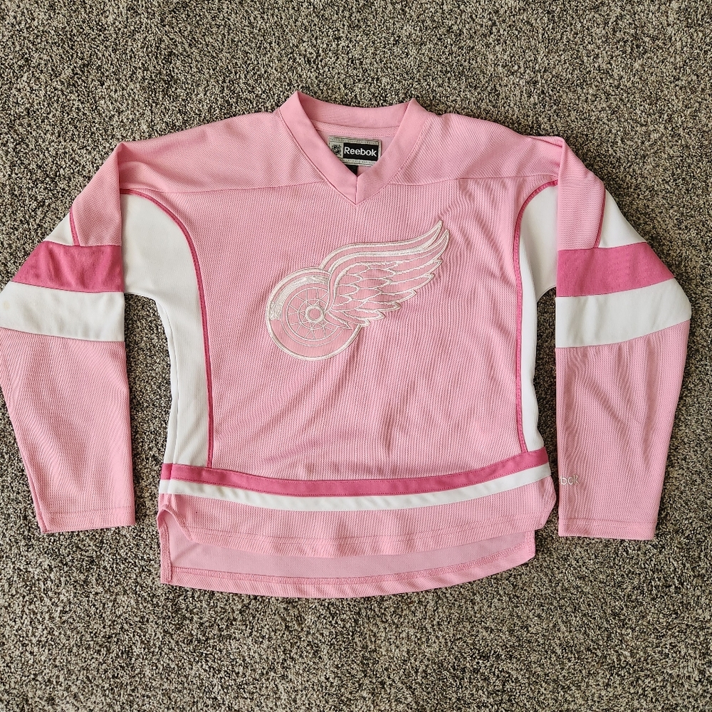 Girls Reebok Red Wings Jersey